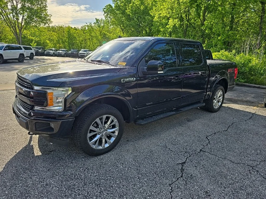 Used 2018 Ford F-150 Lariat with VIN 1FTEW1EG3JKE27856 for sale in Kansas City