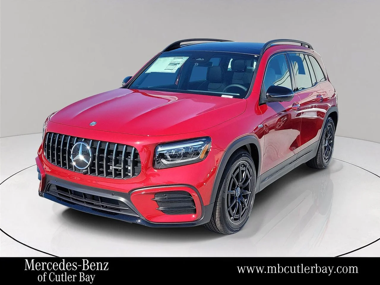 New 2026 MANUFAKTUR Patagonia Red Metallic Mercedes-Benz AMG® GLB 35 4MATIC® SUV image 1