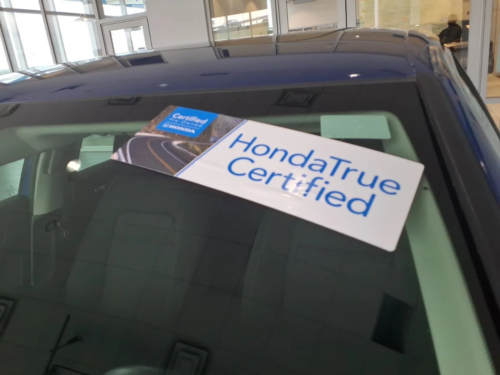 Certified Used 2024 Aegean Blue Metallic Honda EX image 20