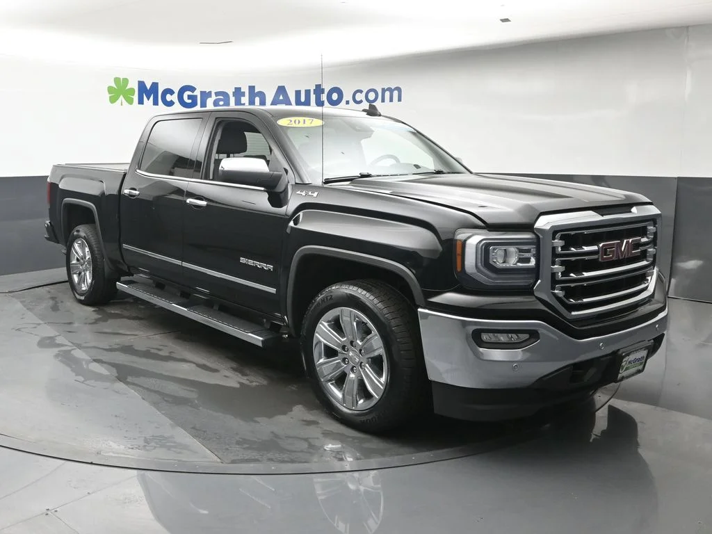 Certified Used 2017 Black GMC SLT image 2