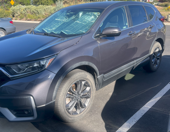 Used 2021 Gray Honda EX image 1