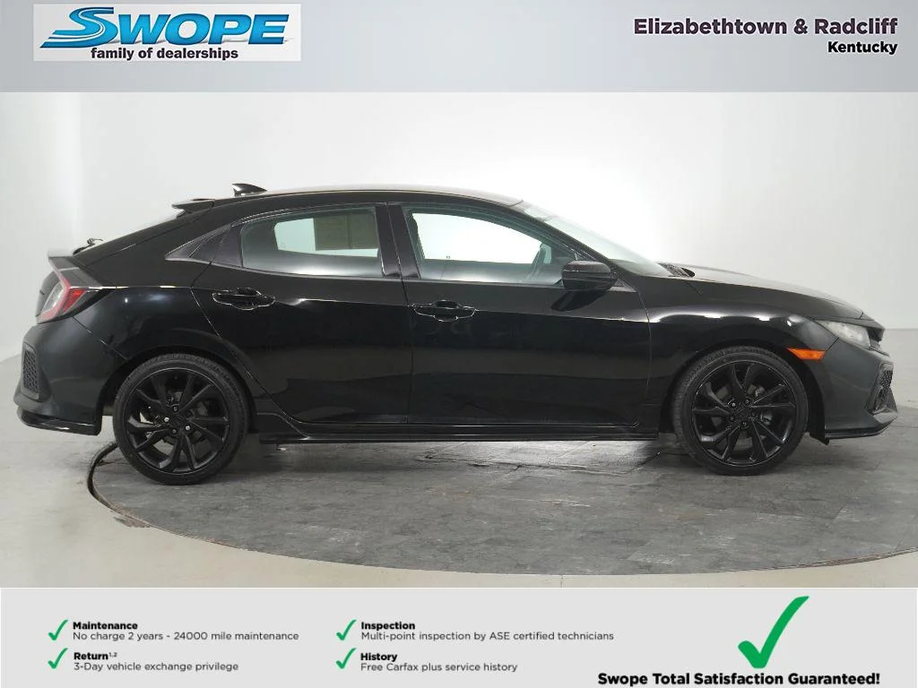 Used 2017 Honda Civic Hatchback Sport with VIN SHHFK7H4XHU426648 for sale in Radcliff, KY
