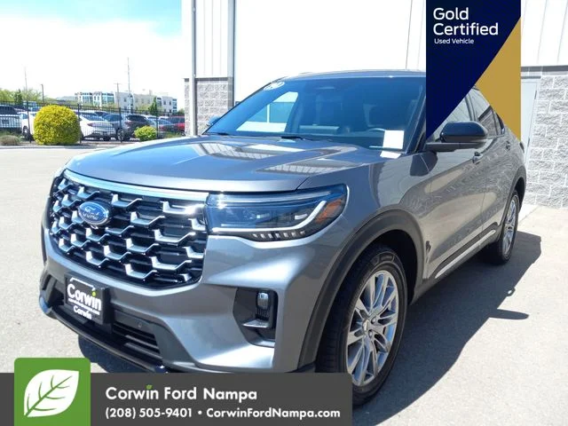 Certified Used 2025 Carbonized Gray Metallic Ford  image 9