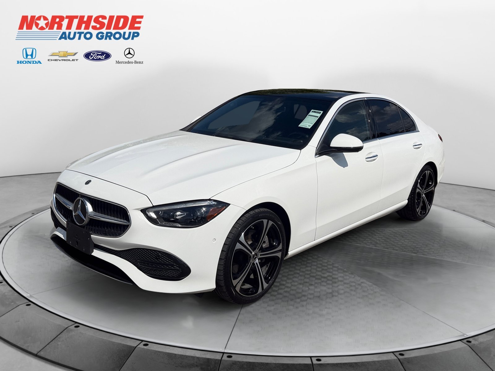 Certified Used 2024 Polar White Mercedes-Benz C 300 image 3