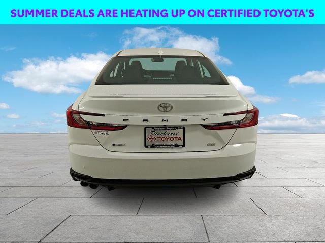 Used 2025 White Toyota SE image 7