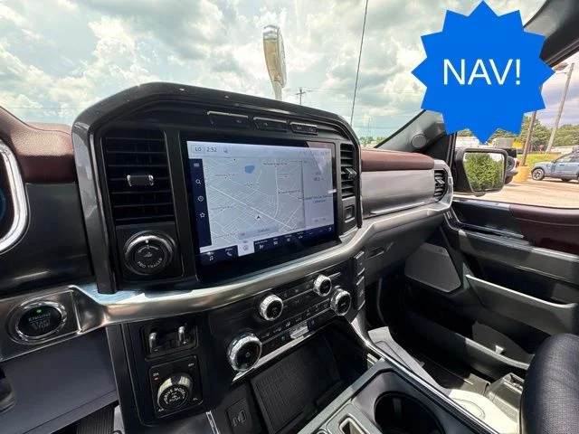 Used 2022 Agate Black Metallic Ford Lariat image 17