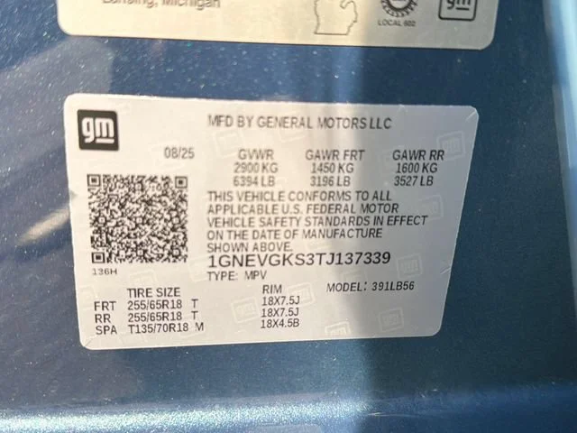 Used 2026 Lakeshore Blue Metallic Chevrolet LT image 17