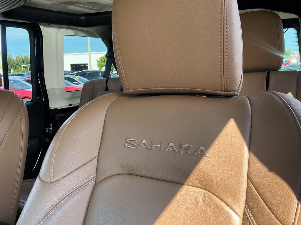 Used 2021 Black Jeep Unlimited Sahara 4xe image 34
