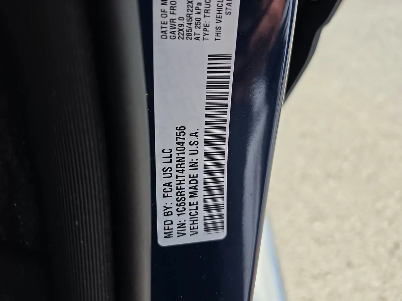 Used 2024 Patriot Blue Pearlcoat Ram Limited image 41