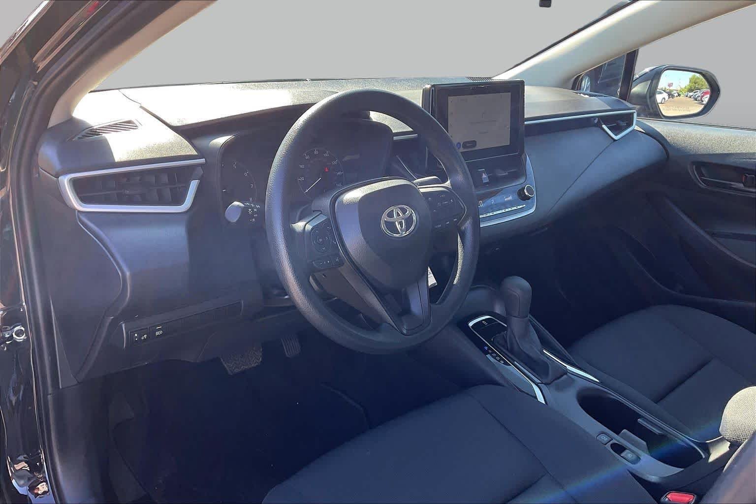 Used 2025 Midnight Black Metallic Toyota LE image 17