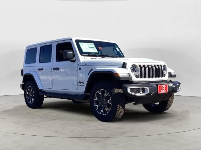 New 2027 Bright White Jeep 4-DOOR SAHARA image 8