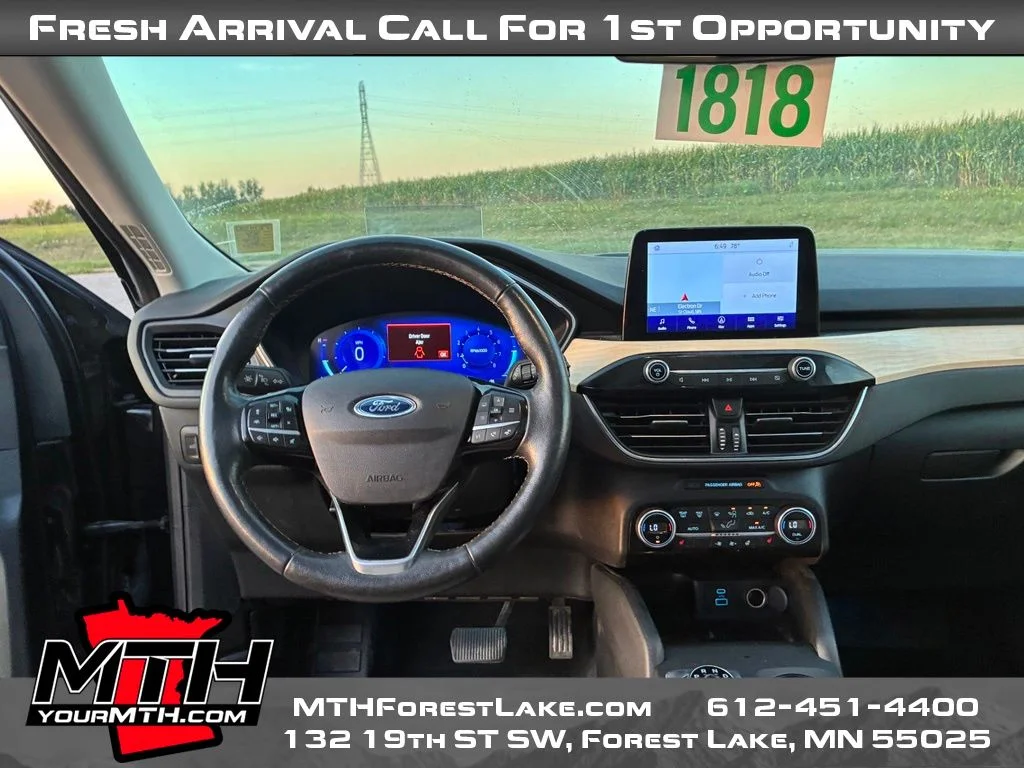 Used 2021 Black Ford Titanium image 10