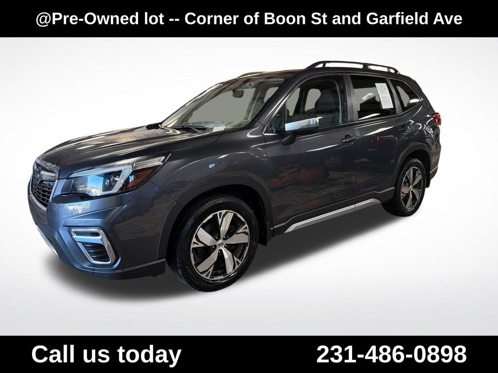 Used 2021 Gray Subaru Touring image 1