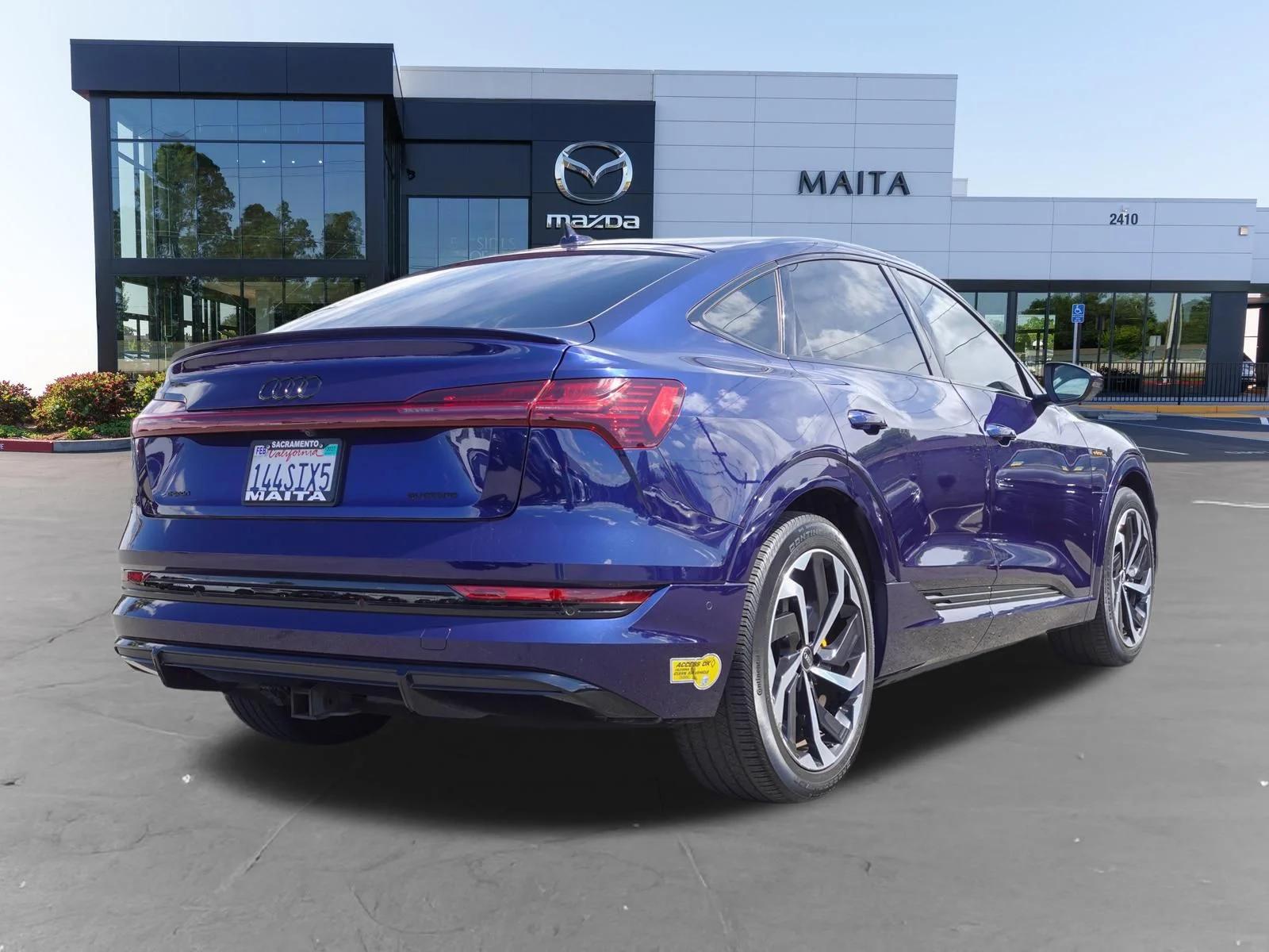 Used 2022 Navarra Blue Metallic Audi S line Premium Plus image 3