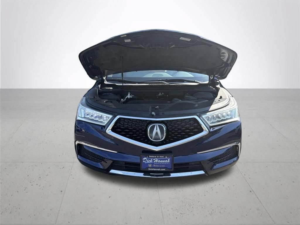 Used 2017 Fathom Blue Pearl Acura SH-AWD with Technology and Entertainment Package image 34