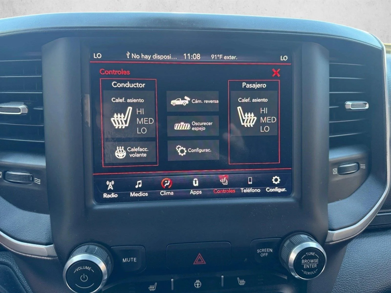Used 2019 Diamond Black Crystal Pearlcoat RAM Big Horn/Lone Star image 15