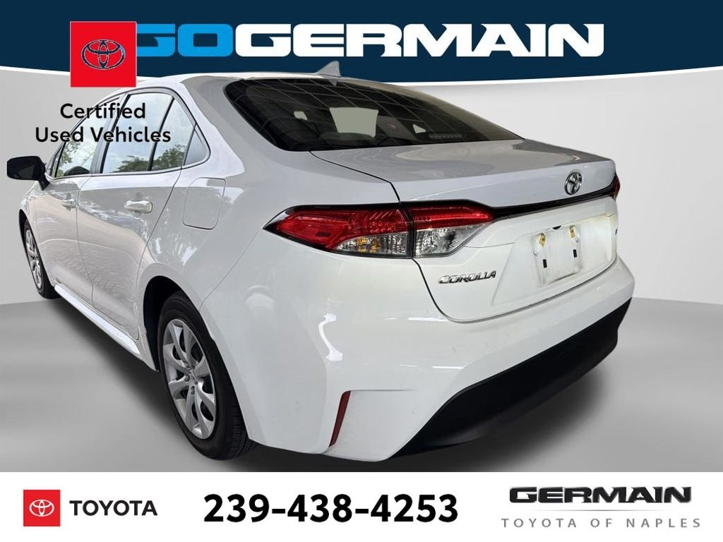 Certified Used 2023 White Toyota LE image 5