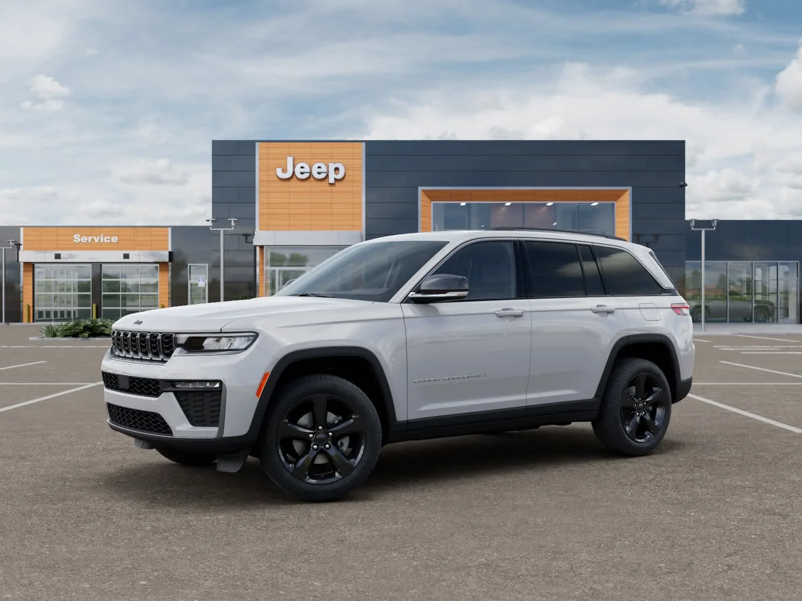 New 2026 Bright White Clearcoat Jeep Limited image 2