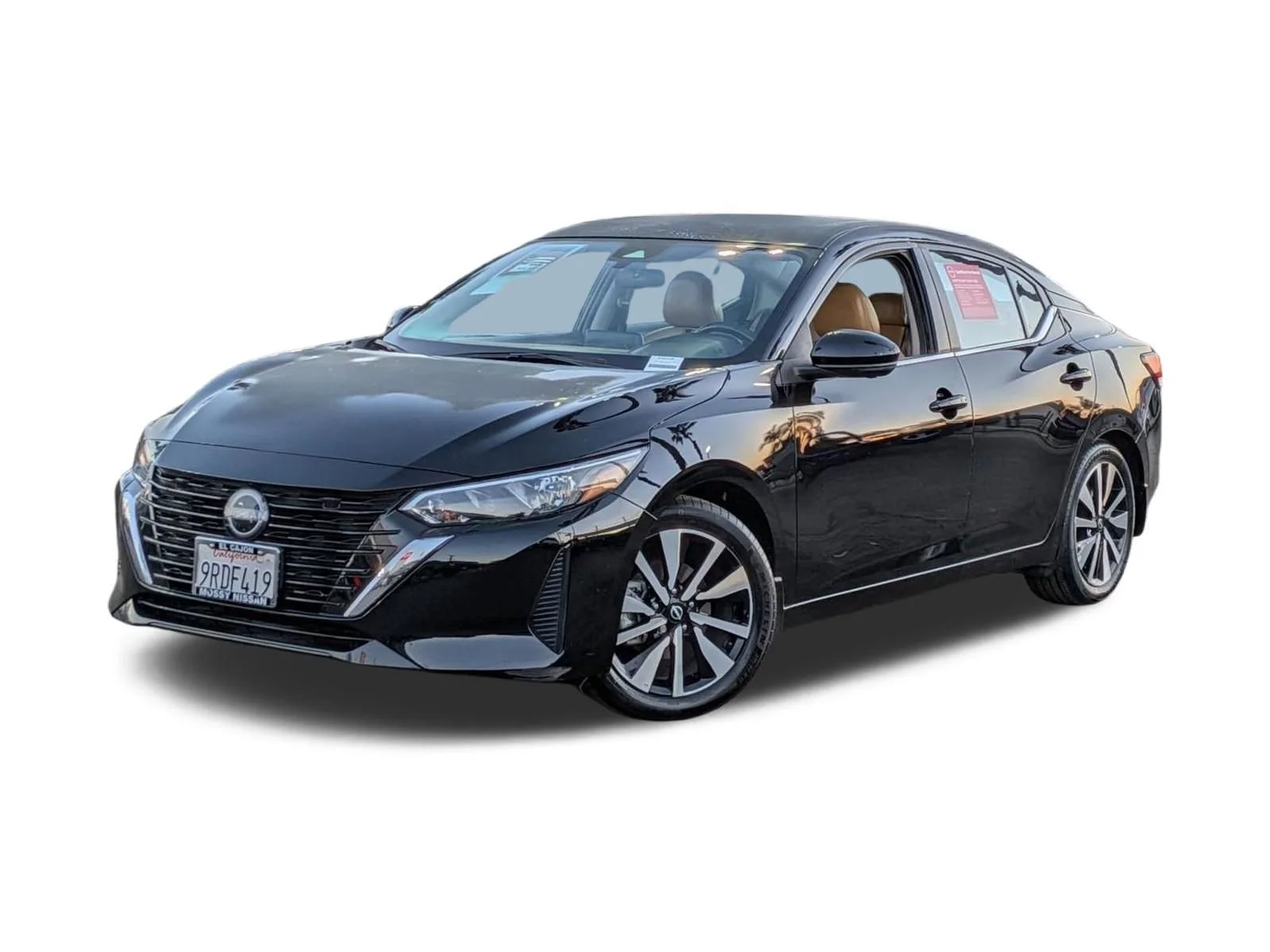 Used 2025 Super Black Nissan SV image 1