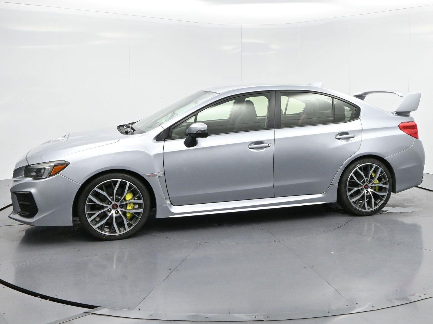 Used 2020 Ice Silver Metallic Subaru STI image 4