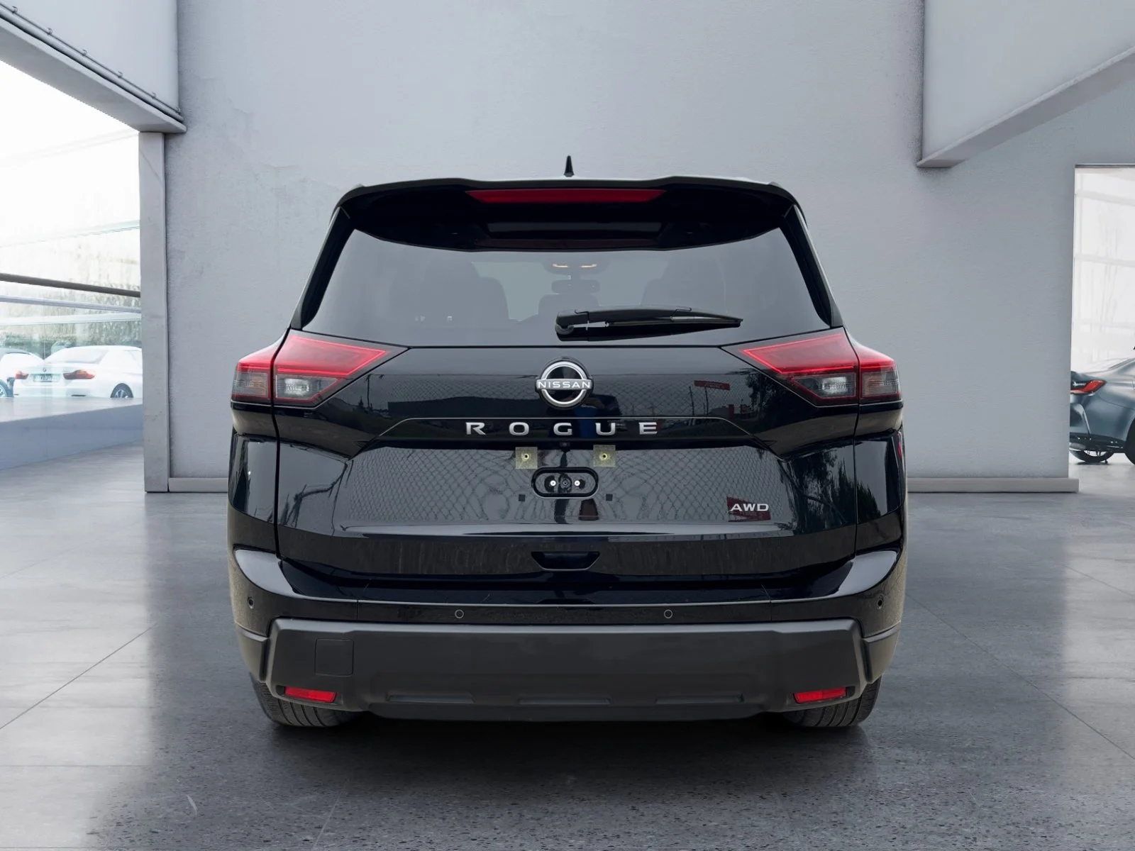 Certified Used 2025 Super Black Nissan SV Moonroof image 4