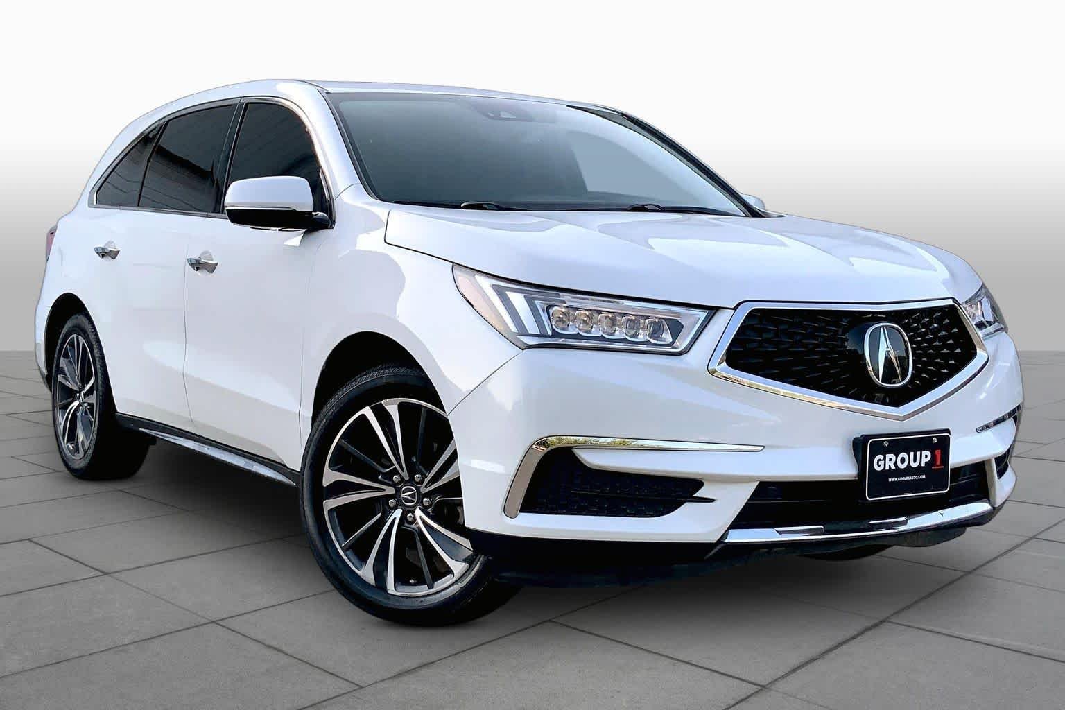 Used 2020 Platinum White Pearl Acura w/Technology Pkg image 3
