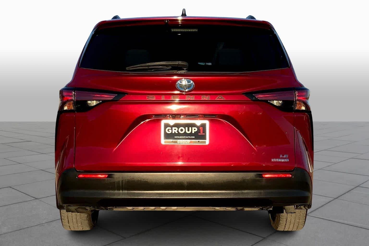 Used 2021 Ruby Flare Pearl Toyota LE image 5