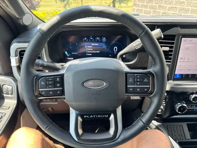 New 2026 Star White Metallic Tri-Coat Ford F-350® Platinum® image 52
