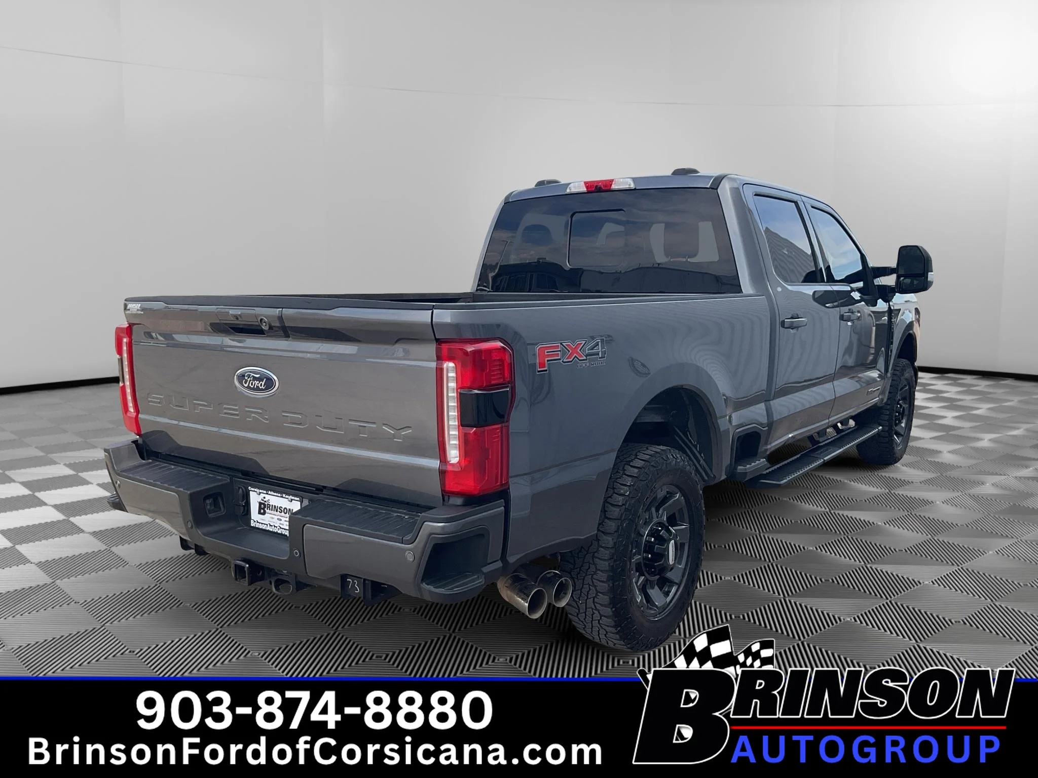 Used 2024 Carbonized Gray Metallic Ford LARIAT image 7