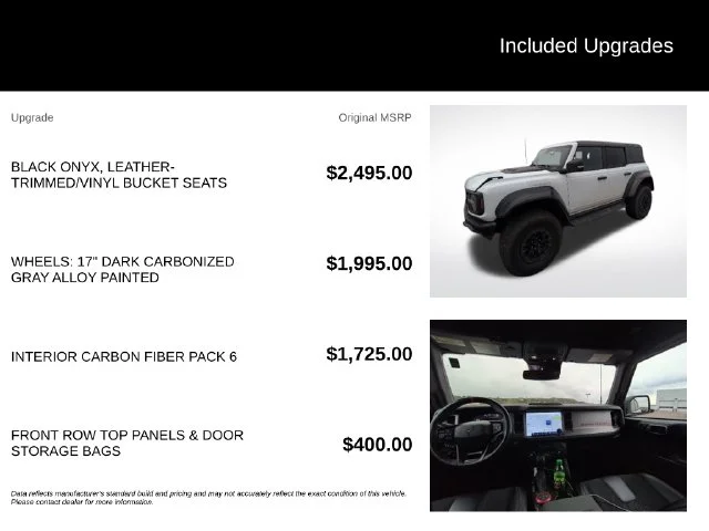 Used 2024 White Ford Raptor image 5