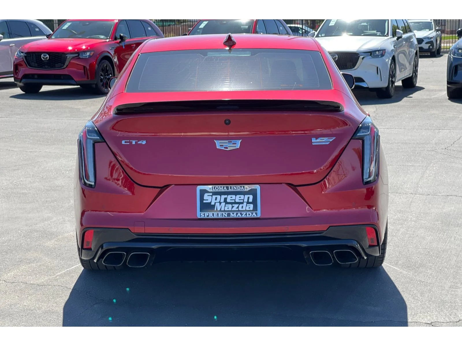 Used 2025 Radiant Red Tintcoat Cadillac Blackwing image 5