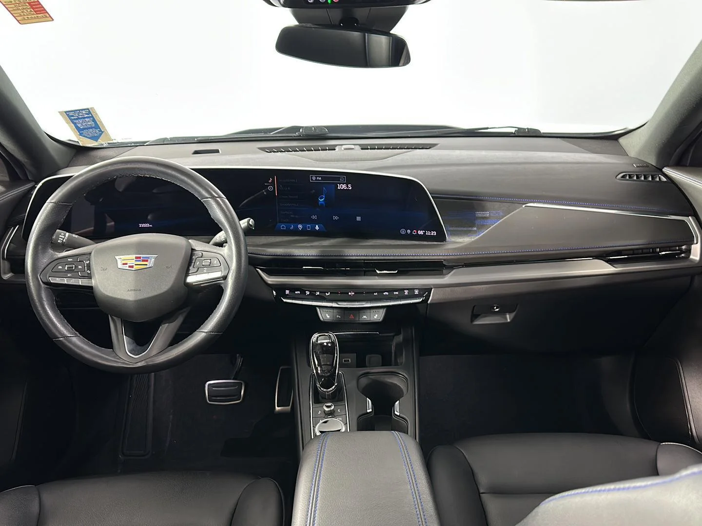 Used 2024 Crystal White Tricoat Cadillac AWD Sport image 24