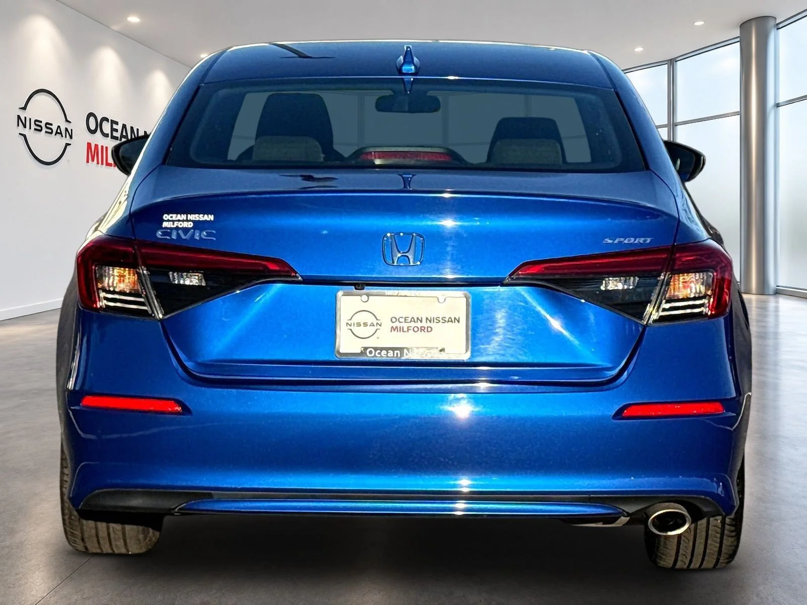 Used 2022 Aegean Blue Metallic Honda Sport image 6