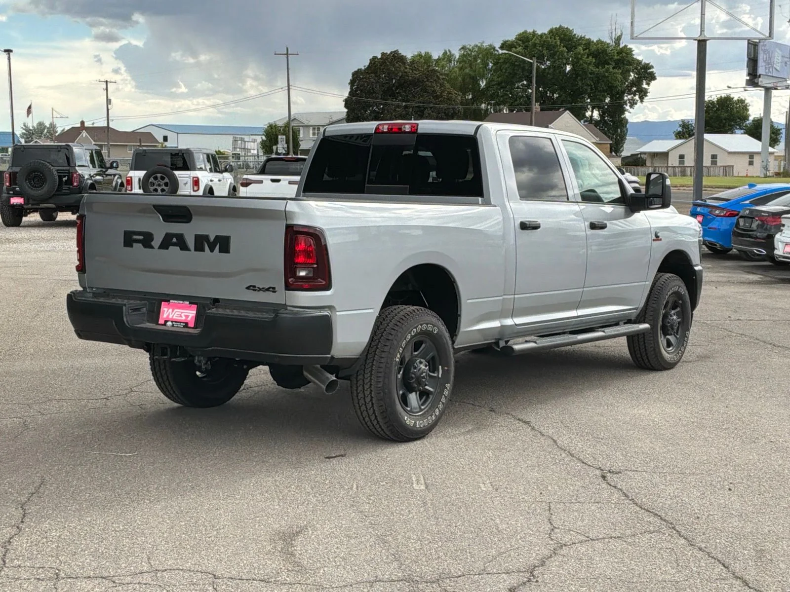New 2026 Silver-Zynith Exterior Paint RAM Tradesman image 6