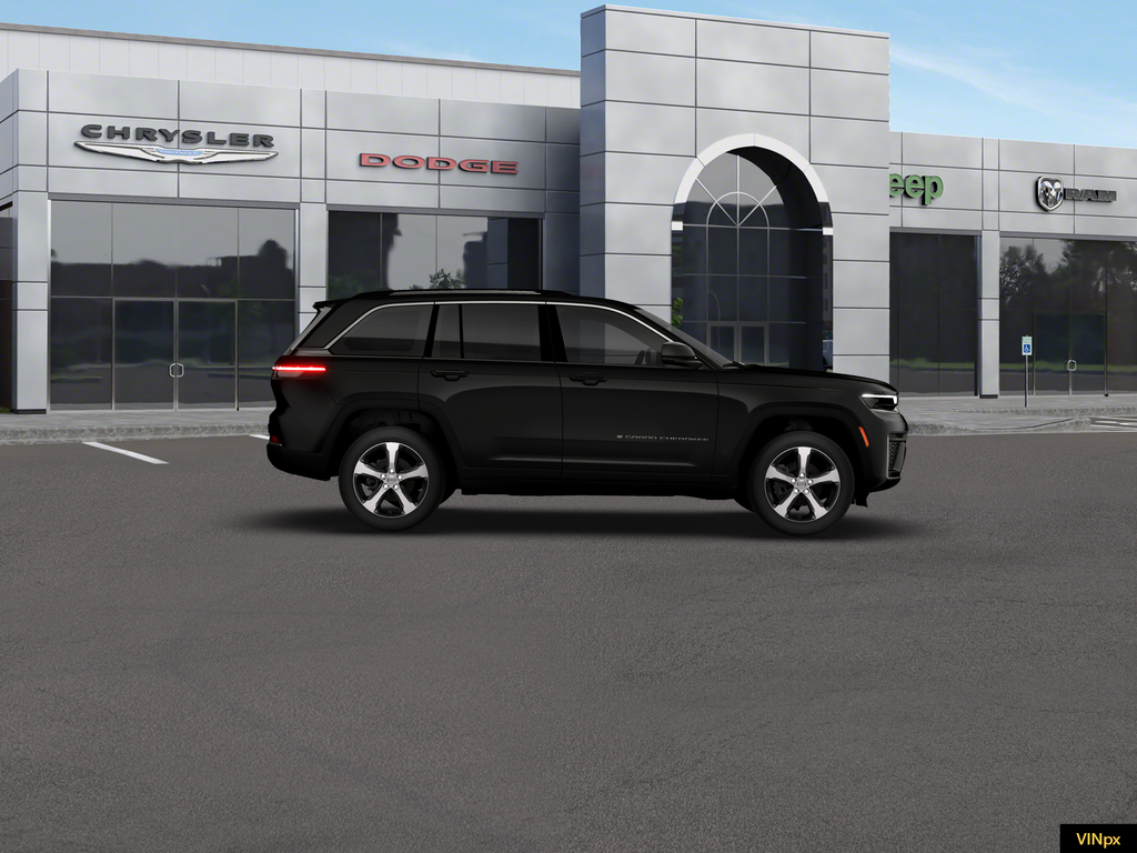 New 2026 Diamond Black Crystal Pearl-Coat Exterior Paint Jeep Limited image 8