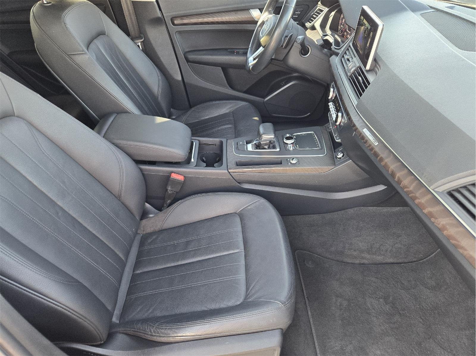 Used 2018 Ibis White Audi Premium Plus image 13