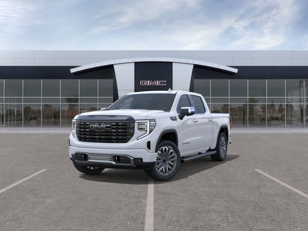 New 2026 Glacier White Tricoat GMC Denali Ultimate image 8