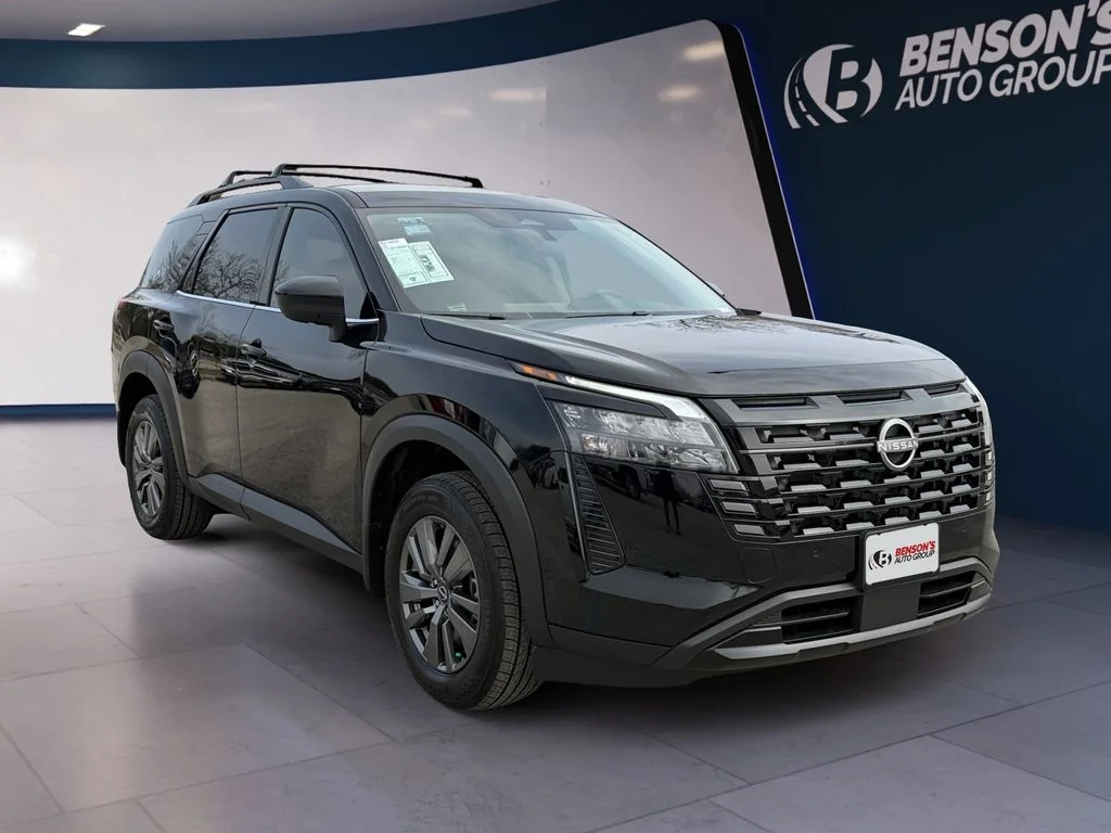 New 2026 Super Black Nissan SV image 7