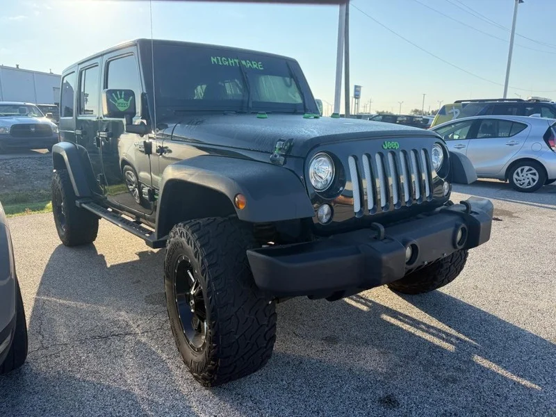 Used 2017 Black Clearcoat Jeep Sport 4x4 image 5