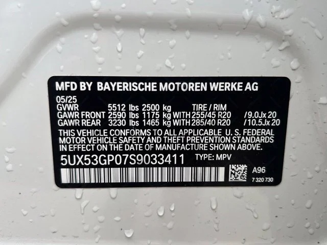Used 2025 White BMW 30 xDrive image 38