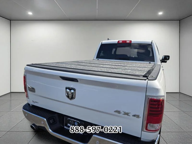 Used 2016 Bright White Clearcoat RAM LARAMIE LONGHORN image 18