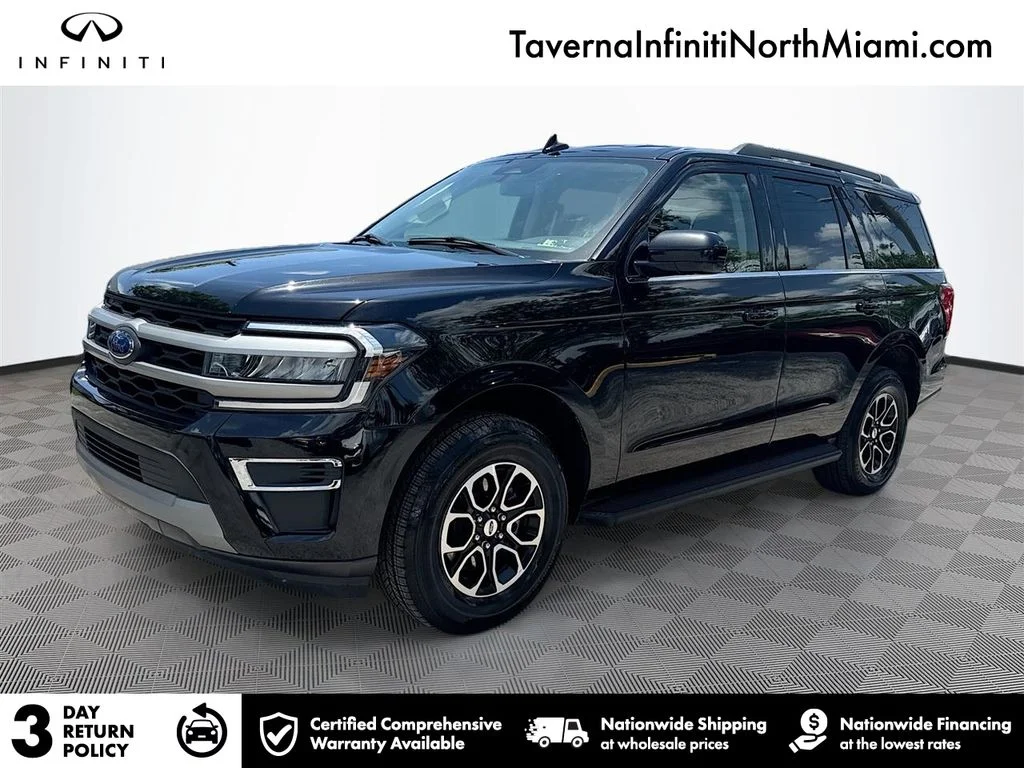 Used 2024 Black Ford XLT image 1