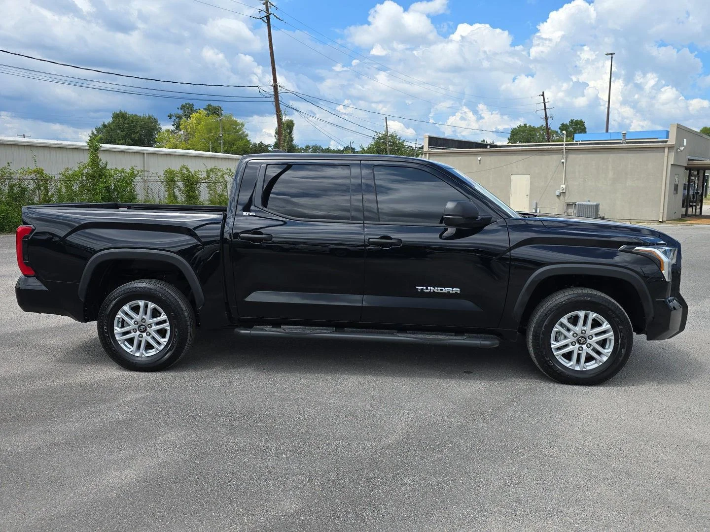 Used 2025 Midnight Black Metallic Toyota SR5 image 2