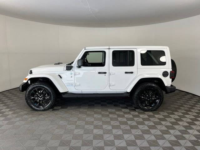 Used 2023 White Jeep Sahara 4xe image 4