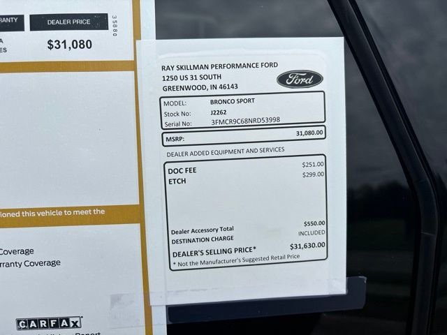 Used 2022 Red Ford Outer Banks image 3