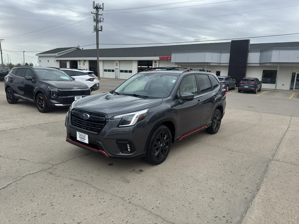 Used 2024 Magnetite Gray Metallic Subaru Sport image 2