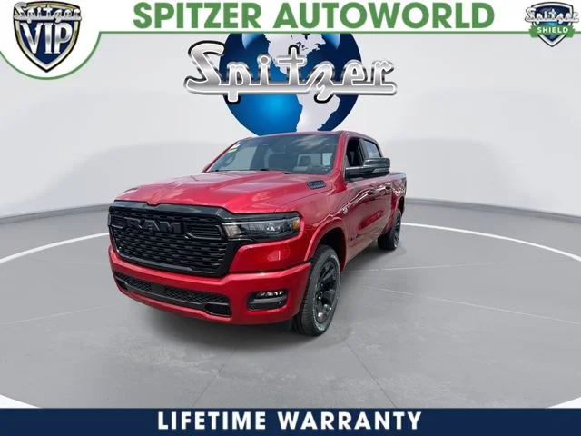 New 2026 Molten Red Pearl-Coat Exterior Paint RAM Big Horn/Lone Star image 4