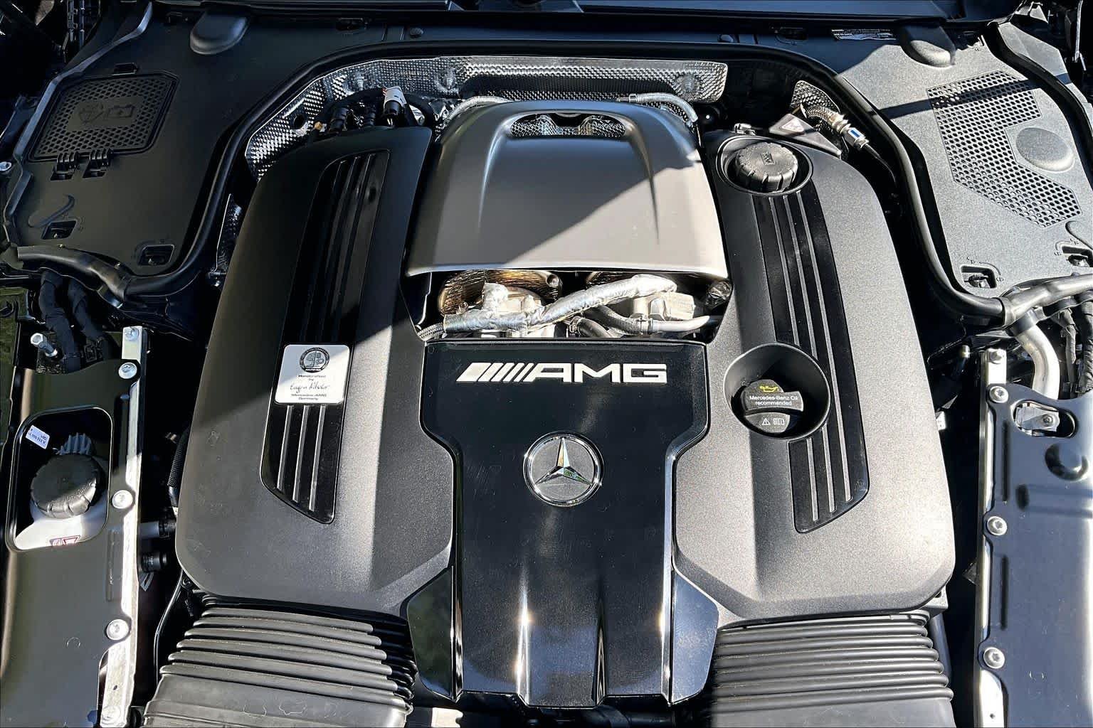 Certified Used 2025 Obsidian Black Metallic Mercedes-Benz AMG® GT 55 image 29