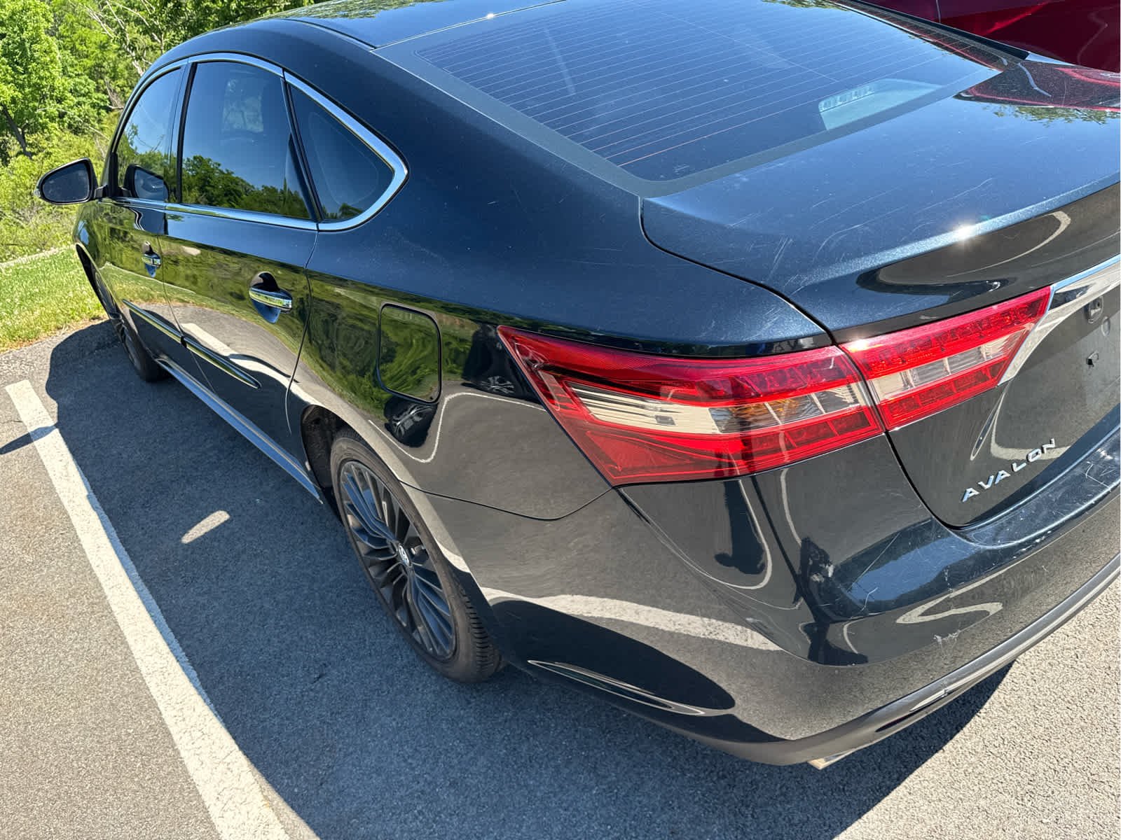 Used 2018 Cosmic Gray Mica Toyota Touring image 8