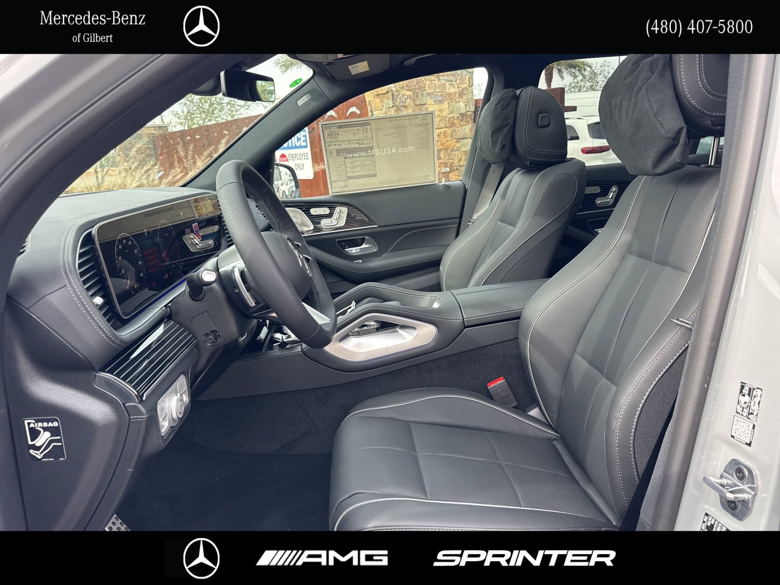 New 2026 MANUFAKTUR Alpine Grey Mercedes-Benz GLS 450 image 8